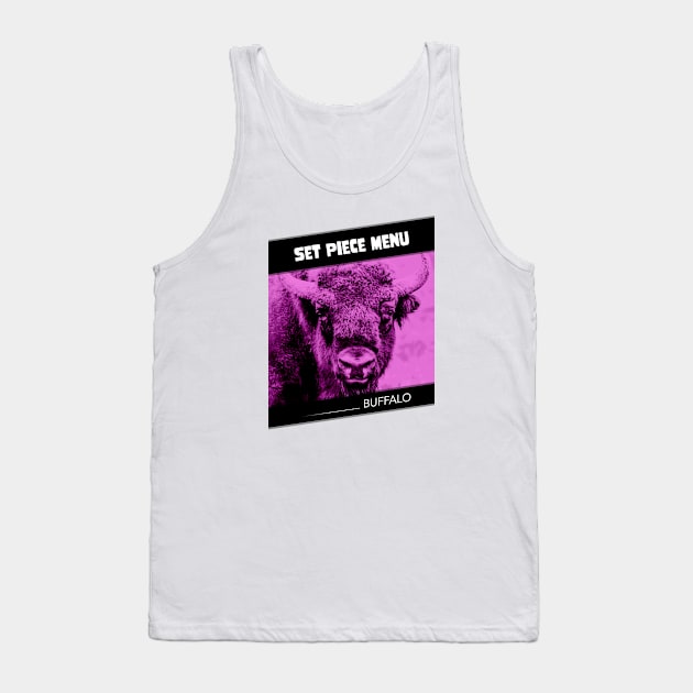 SPM Buffalo Bison Pink Tank Top by Set Piece Menu Podcast